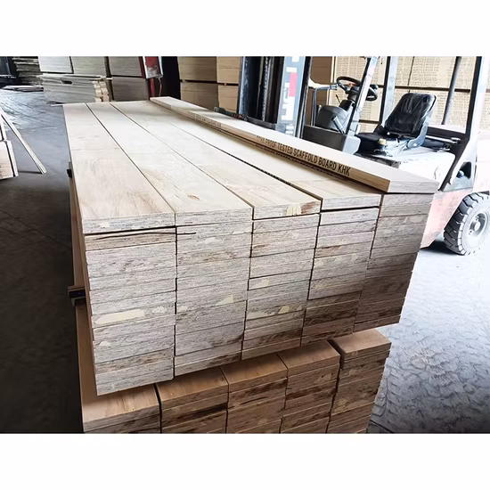 Madera contrachapada LVL de álamo de grado de embalaje utilizada como madera para paletas
